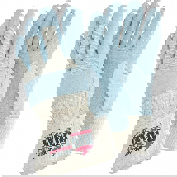 Cut & Abrasion-Resistant Gloves: Size XL, ANSI Cut 3, Leather